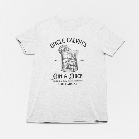 Uncle Calvin's Gin & Juice Shirt - Picture 1 of 1